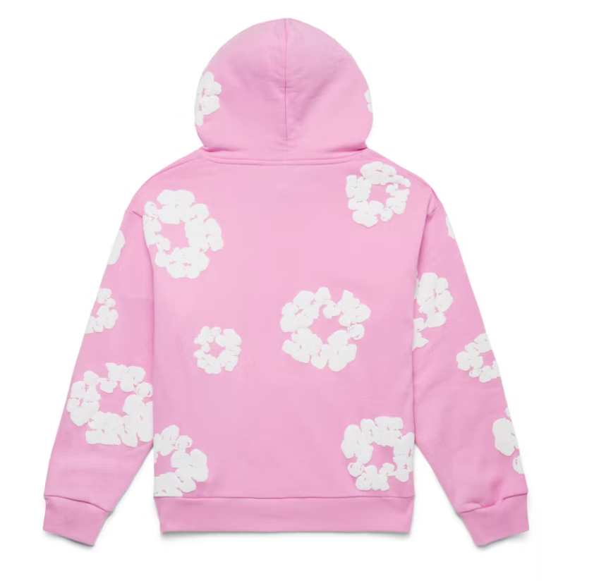 Denim Tears The Cotton Wreath Hoodie Pink
