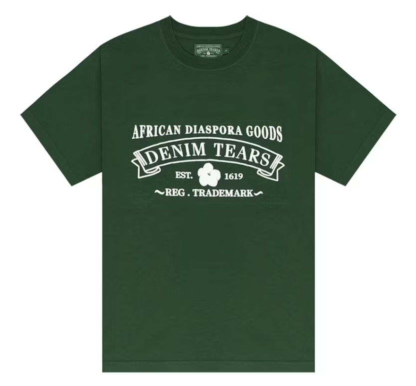 Denim Tears ADG T-shirt Green