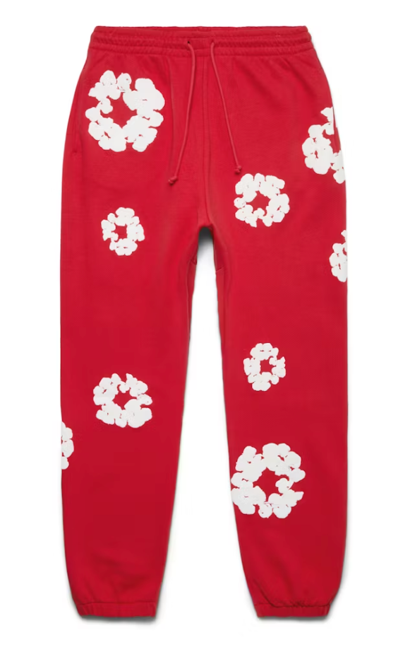 Denim Tears The Cotton Wreath Sweatpants Red