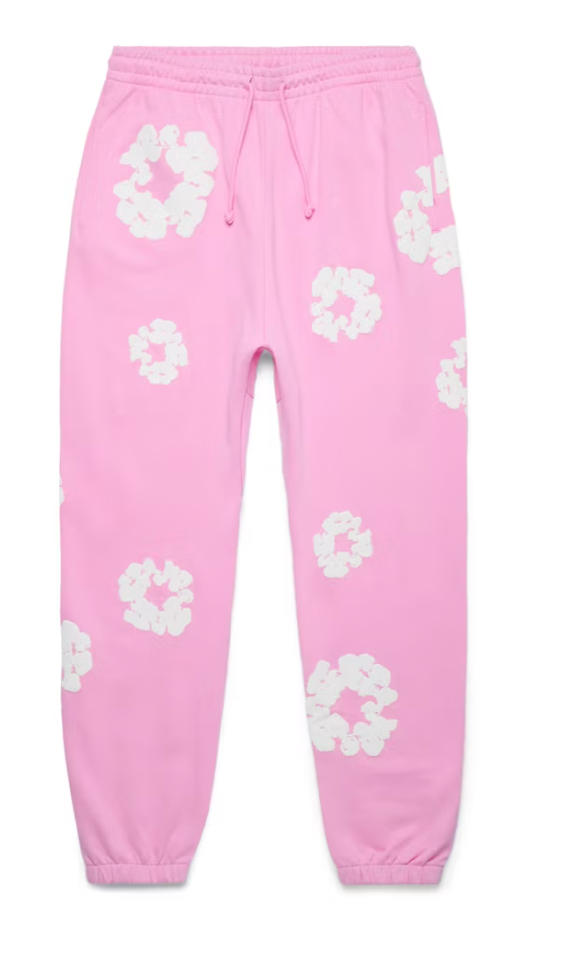Denim Tears The Cotton Wreath Sweatpants Pink