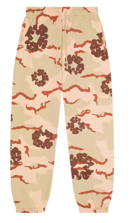 Denim Tears The Cotton Wreath Sweatpants Tan Camo