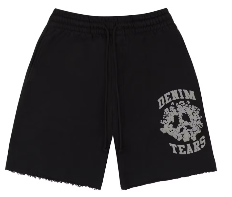 Denim Tears Denim University Sweat Shorts Black