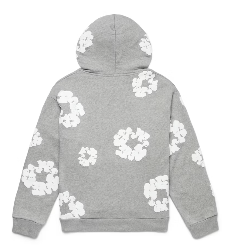 Denim Tears The Cotton Wreath Hoodie Grey