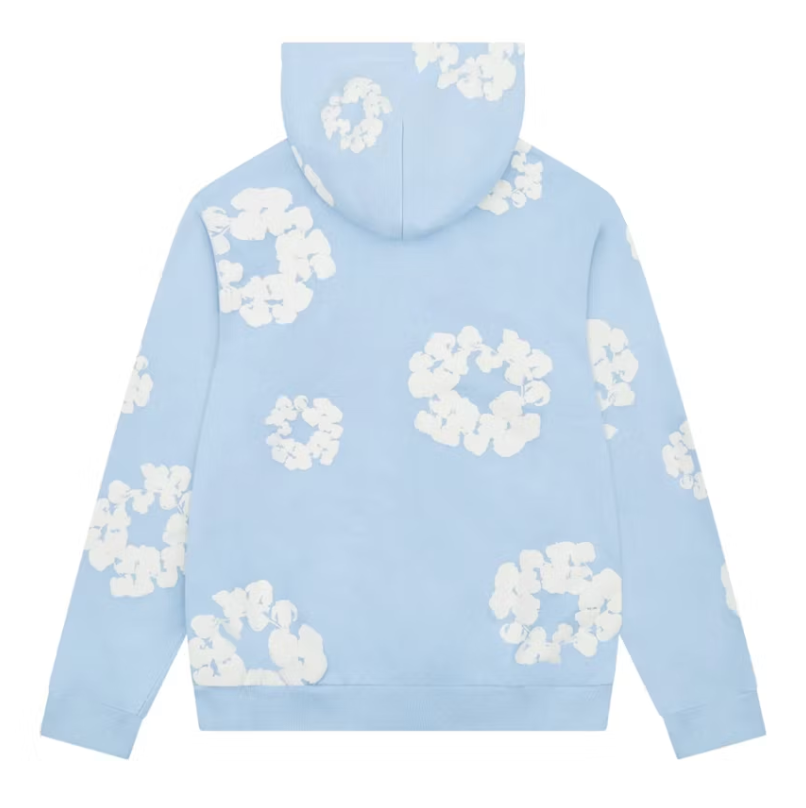 Denim Tears The Cotton Wreath Hoodie Powder Blue