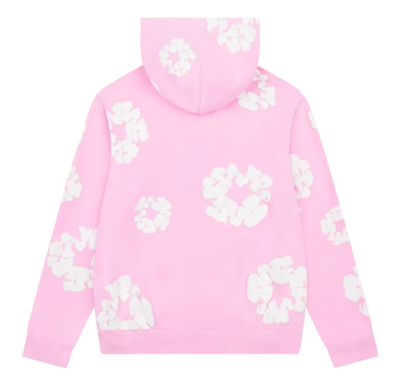 Denim Tears The Cotton Wreath Hoodie Powder Pink