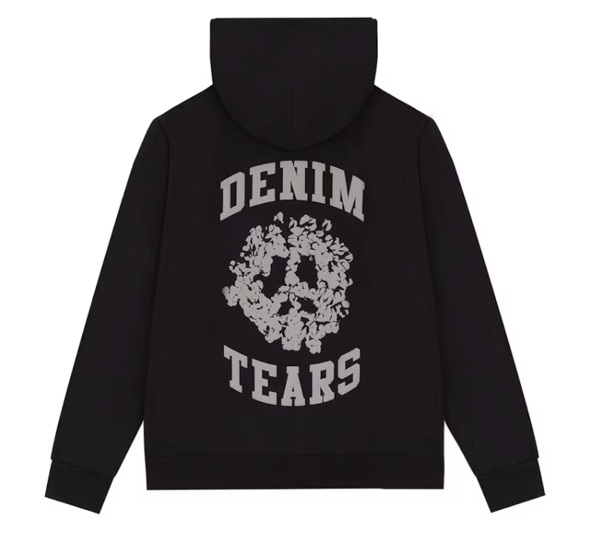 Denim Tears Denim University Zip Hoodie (SS24) Black