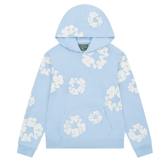 Denim Tears The Cotton Wreath Hoodie Powder Blue