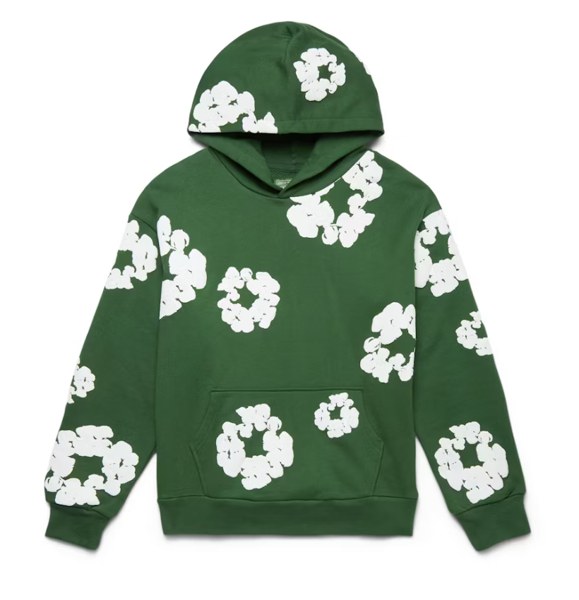 Denim Tears The Cotton Wreath Hoodie Green