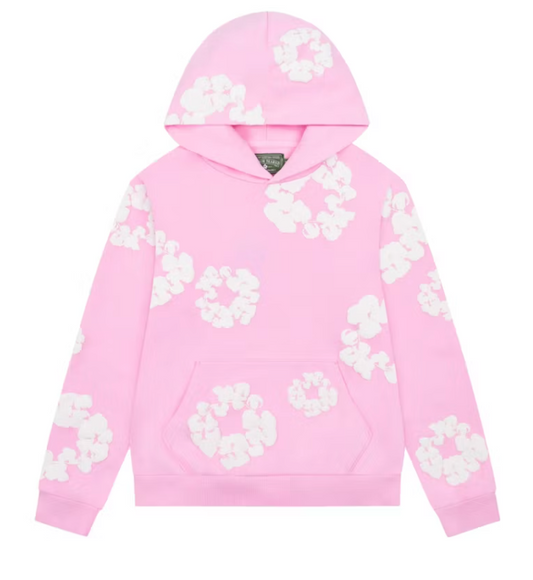Denim Tears The Cotton Wreath Hoodie Powder Pink