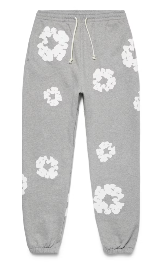 Denim Tears The Cotton Wreath Sweatpants Grey