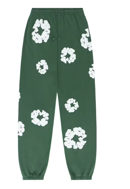 Denim Tears The Cotton Wreath Sweatpants Green