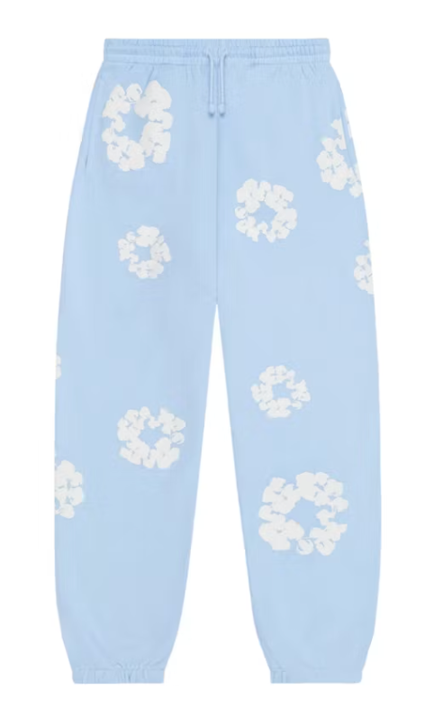 Denim Tears The Cotton Wreath Sweatpants Powder Blue