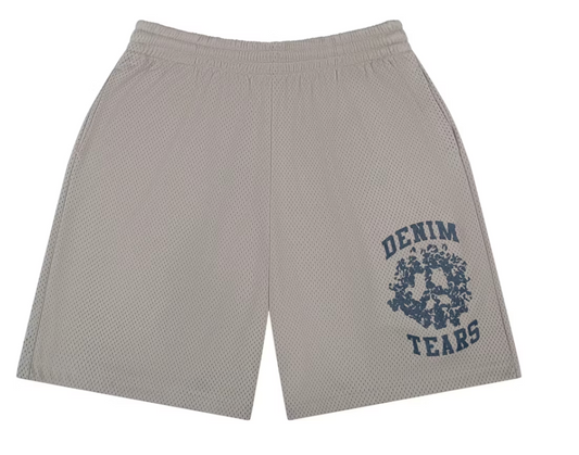 Denim Tears Denim University Mesh Shorts Grey